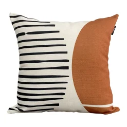 Cushions*Les textiles Patlin Kozy Cushion - Abstract Rusty