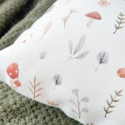 Cushions*Kozy X Patelin Kozy Rectangular Cushion - Mushrooms