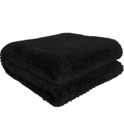 Throws*Agence K Kozy Textured Throw - Black