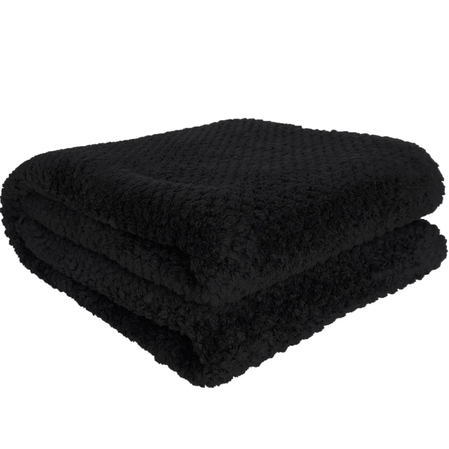 Throws*Agence K Kozy Textured Throw - Black