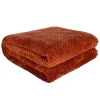 Throws*Agence K Kozy Textured Throw - Rusty