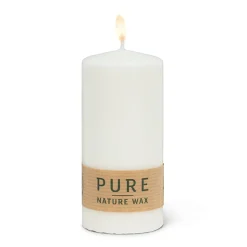 Decorative Candles*Abbott Large Ecological Pillar - White