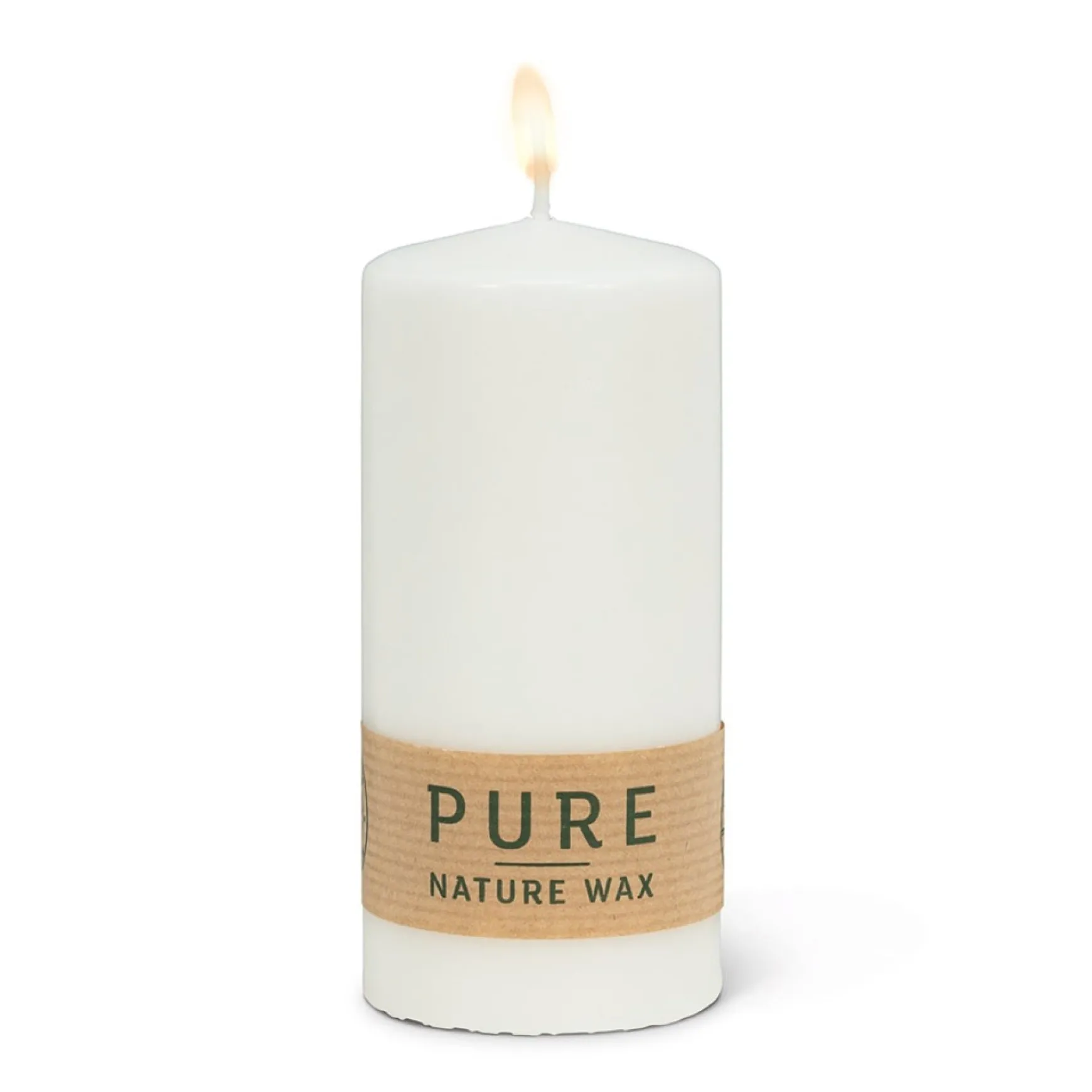 Decorative Candles*Abbott Large Ecological Pillar - White