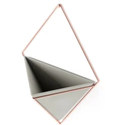 Planters*Umbra Large White Wall Planter - Trigg