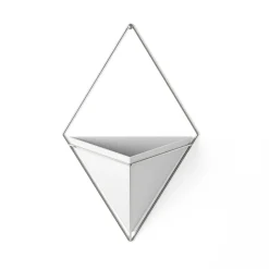 Planters*Umbra Large White Wall Planter - Trigg