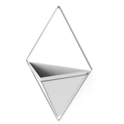 Planters*Umbra Large White Wall Planter - Trigg