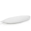 Plates, Trays & Containers*Attitudes Import 2 Leaf Tray - White