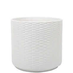 Vases & Pots*CTG Brands Lined Pattern Vase - White