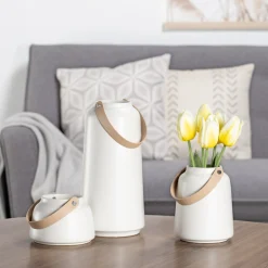 Vases & Pots*Torre Tagus Mat Vase - Lido White