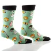 Slippers, Socks & Sandals** Men's Socks - Sushi Patterns