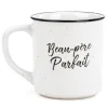 Mugs With Text*Attitudes Import 2 Mug - Beau-Pere Parfait