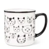 Mugs*Abbott Mug - Cats Faces