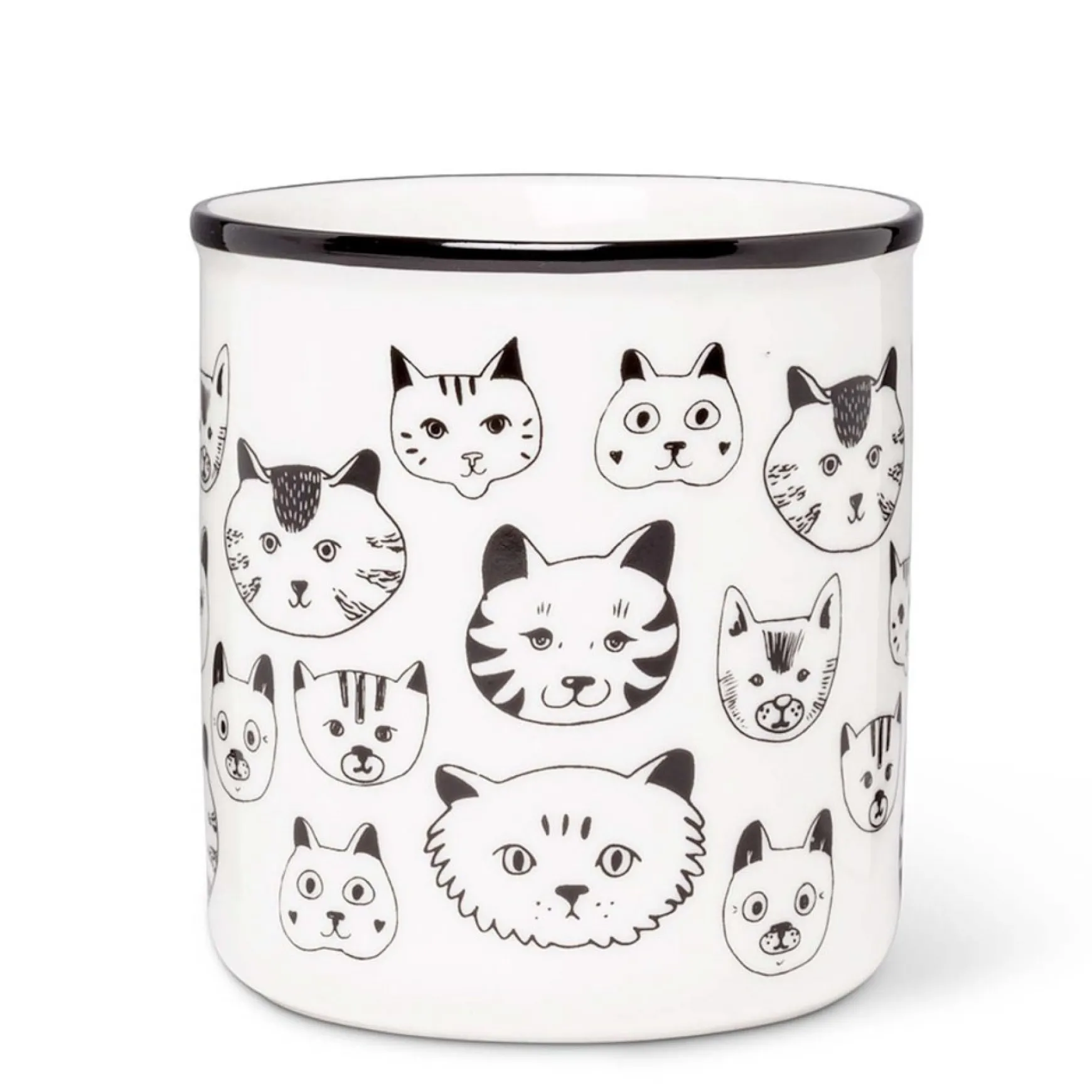 Mugs*Abbott Mug - Cats Faces