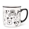 Mugs*Abbott Mug - Dogs Faces