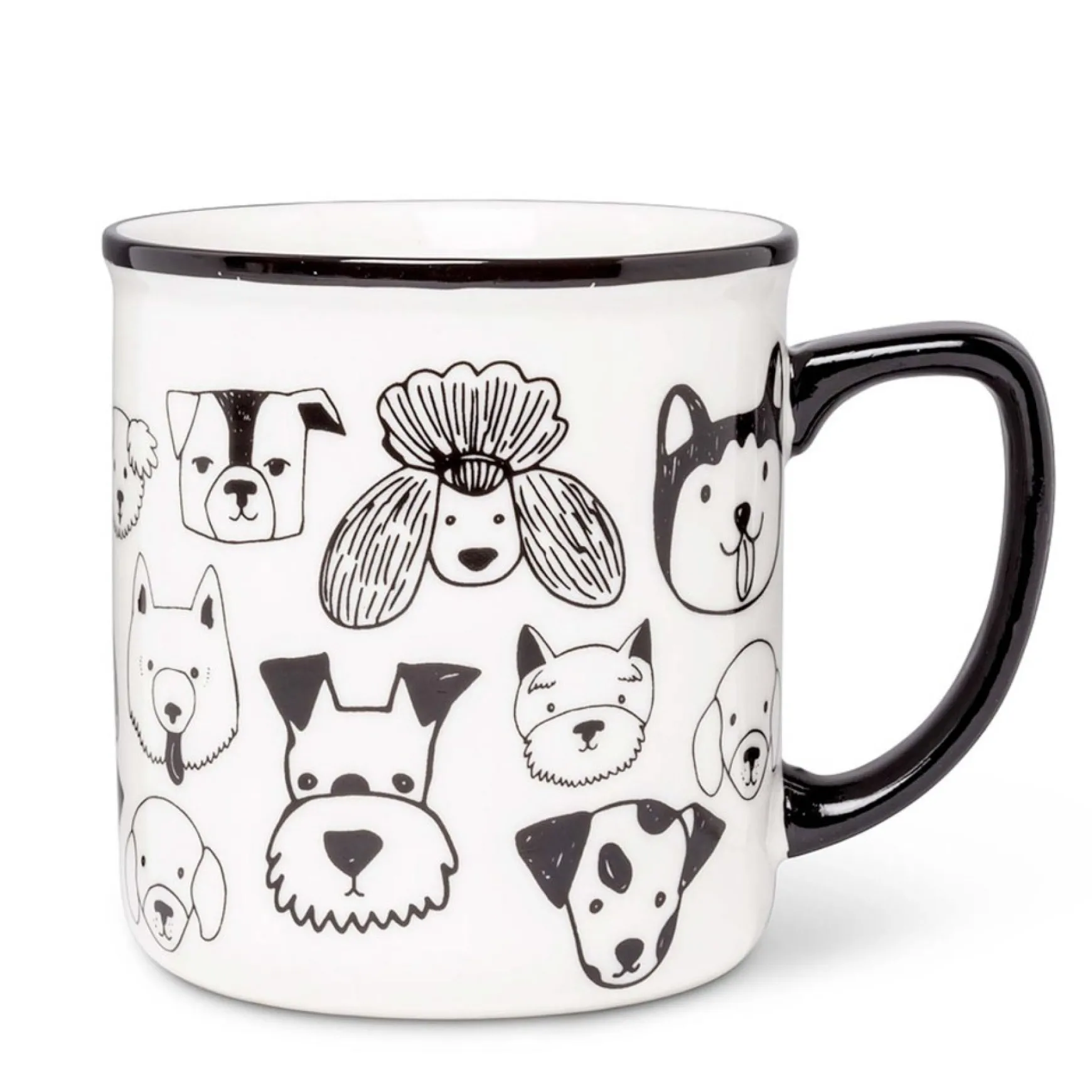 Mugs*Abbott Mug - Dogs Faces