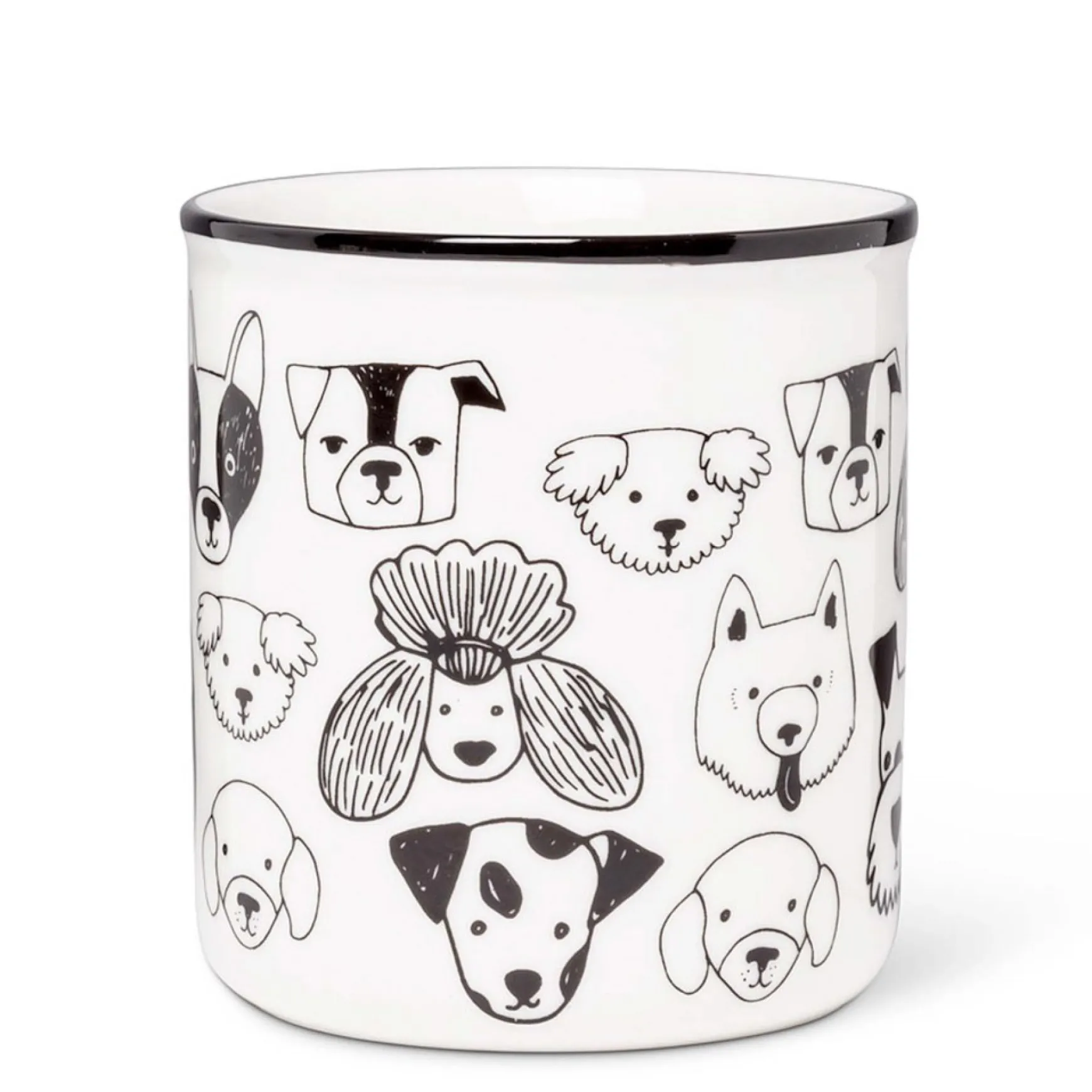 Mugs*Abbott Mug - Dogs Faces