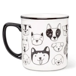 Mugs*Abbott Mug - Dogs Faces