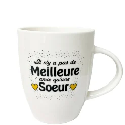 Mugs With Text*Attitudes Import 2 Mug By Kozy - Meilleure Soeur