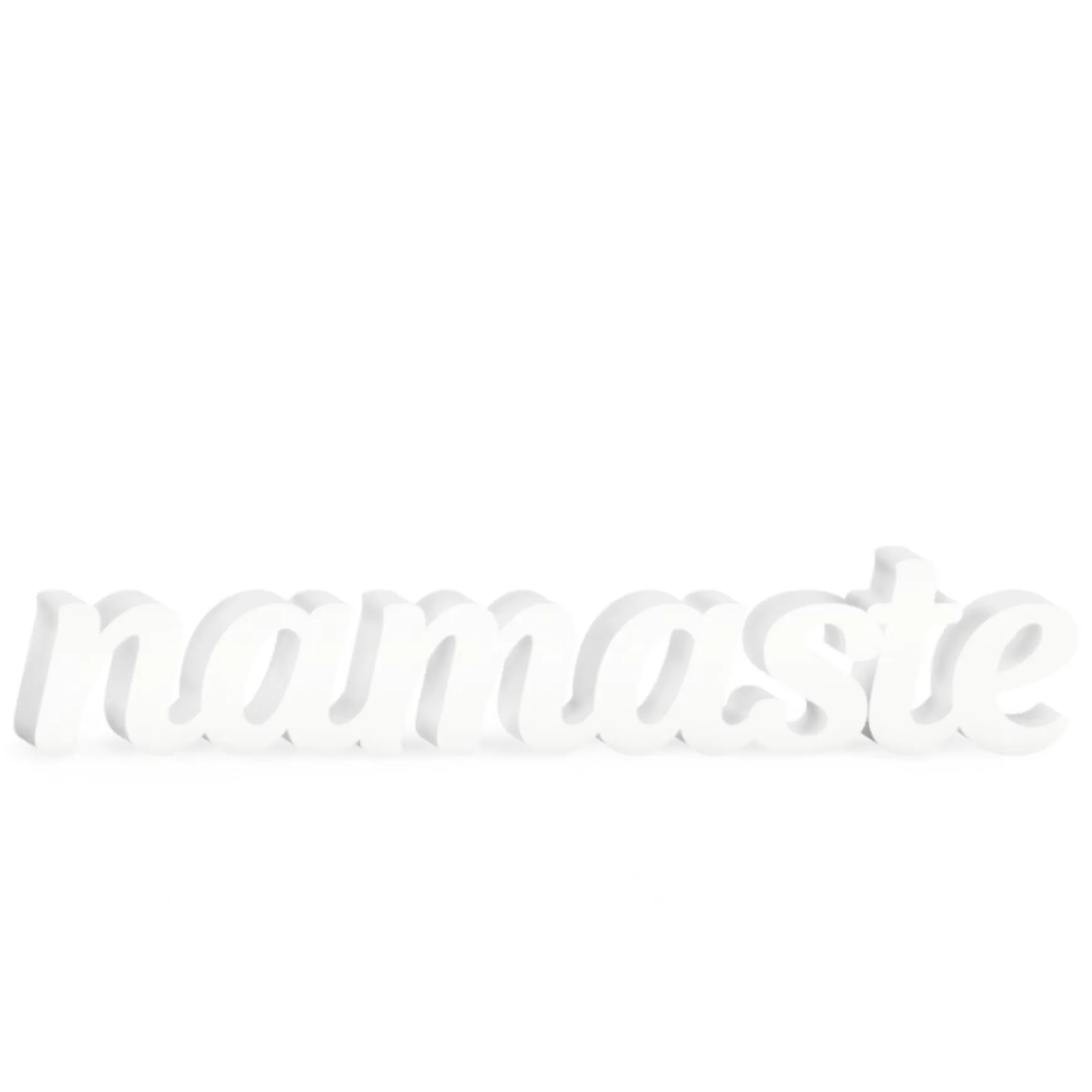 Decorative Objects*Attitudes Import Namaste Made Of Decorative Wood