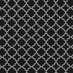 Tablecloths, Placemats & Napkins*Attitudes Import Napkins - Black Mesh
