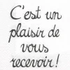 Tablecloths, Placemats & Napkins*Attitudes Import 2 Napkins - C'Est Un Plaisir
