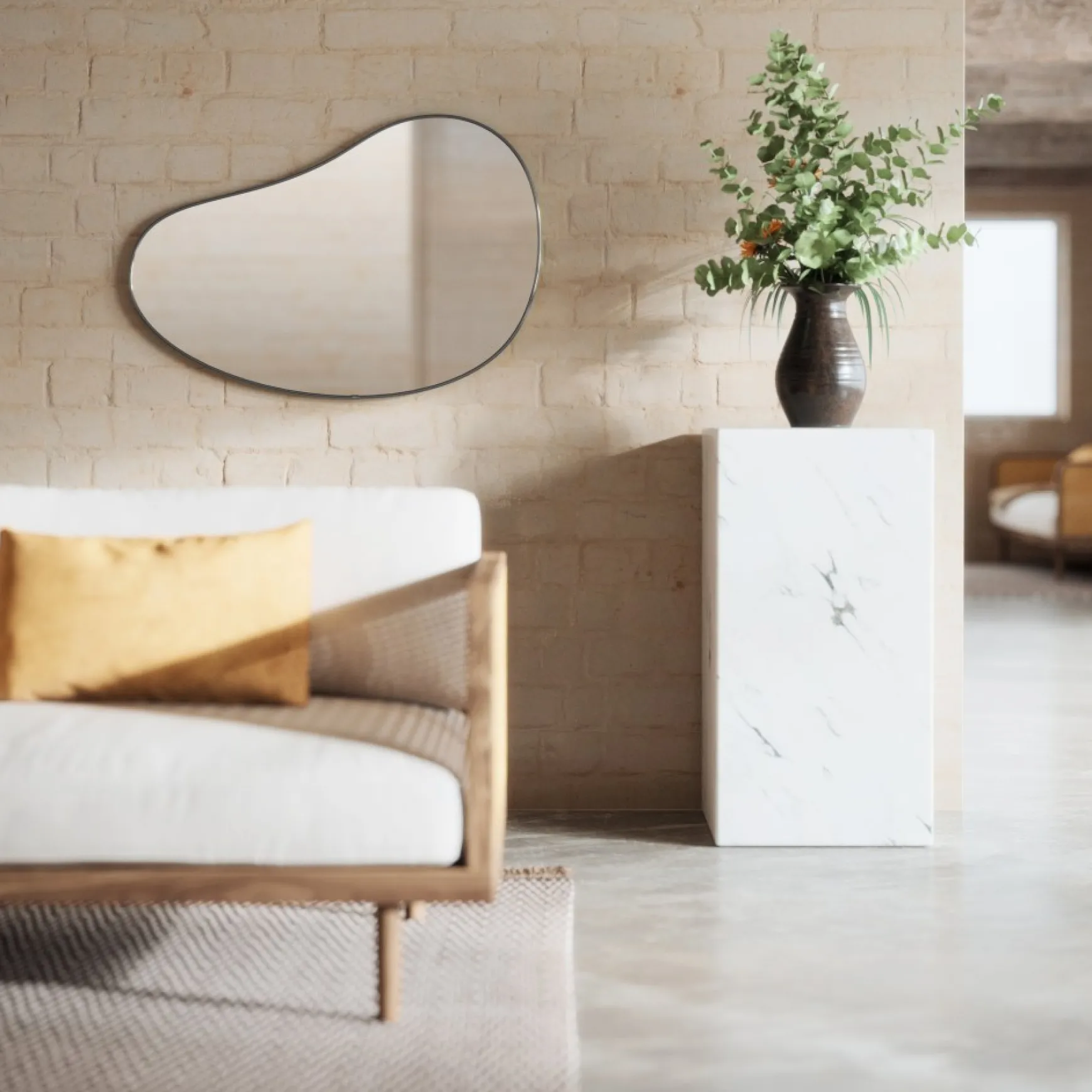 Mirrors*Umbra Pebble Mirror - Hubba