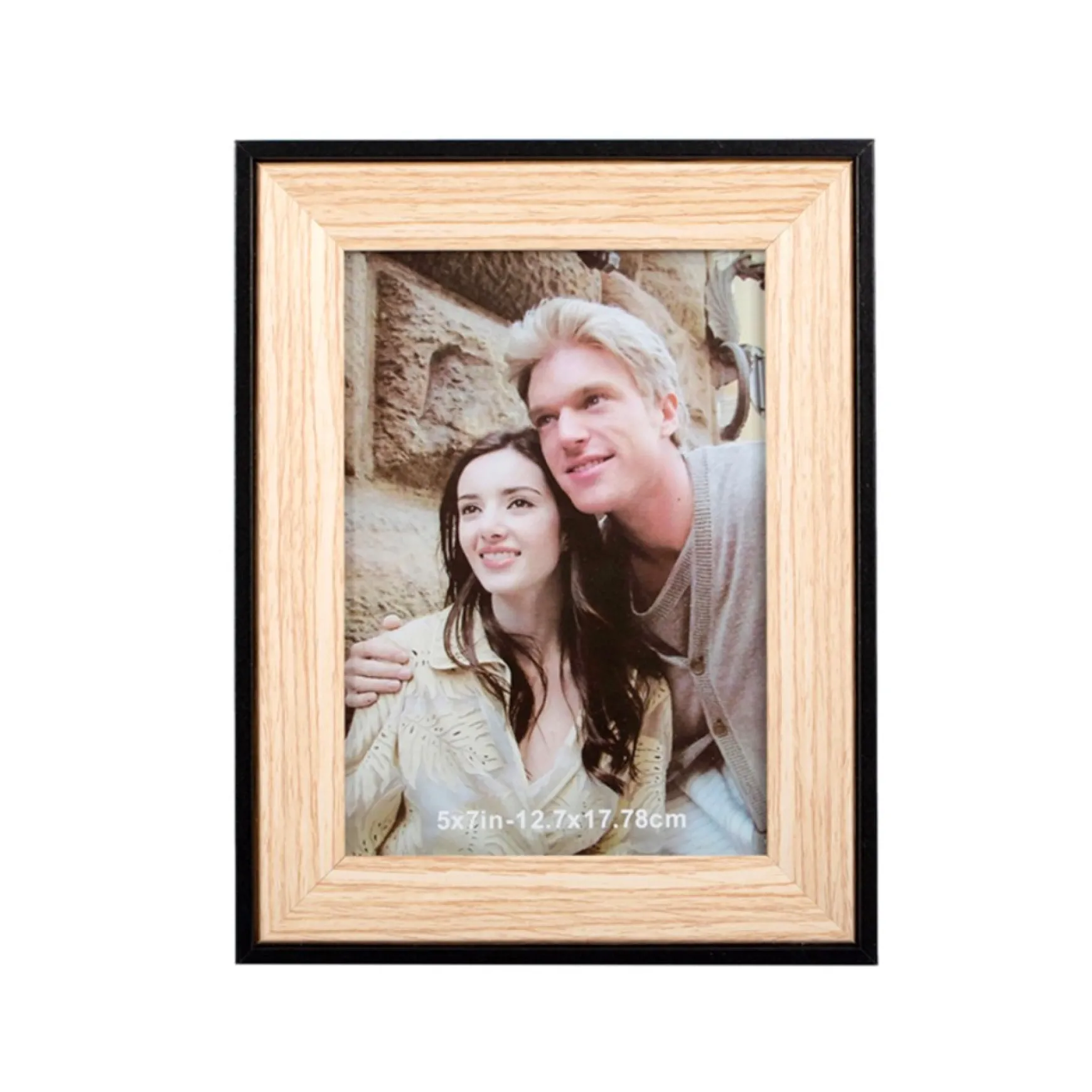 Photo Frames*CTG Brands Photo Frame 5 X 7 - Black & Wood