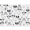 Tablecloths, Placemats & Napkins*Abbott Placemat - Dogs Faces