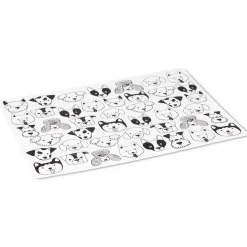 Tablecloths, Placemats & Napkins*Abbott Placemat - Dogs Faces
