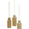 Candle Holders*Pine Center Porcelain Candle Holder - Beige