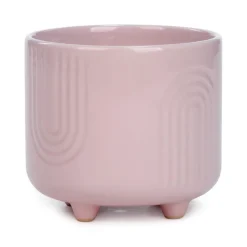 Vases & Pots*Attitudes Import Pot - Rainbow Pink