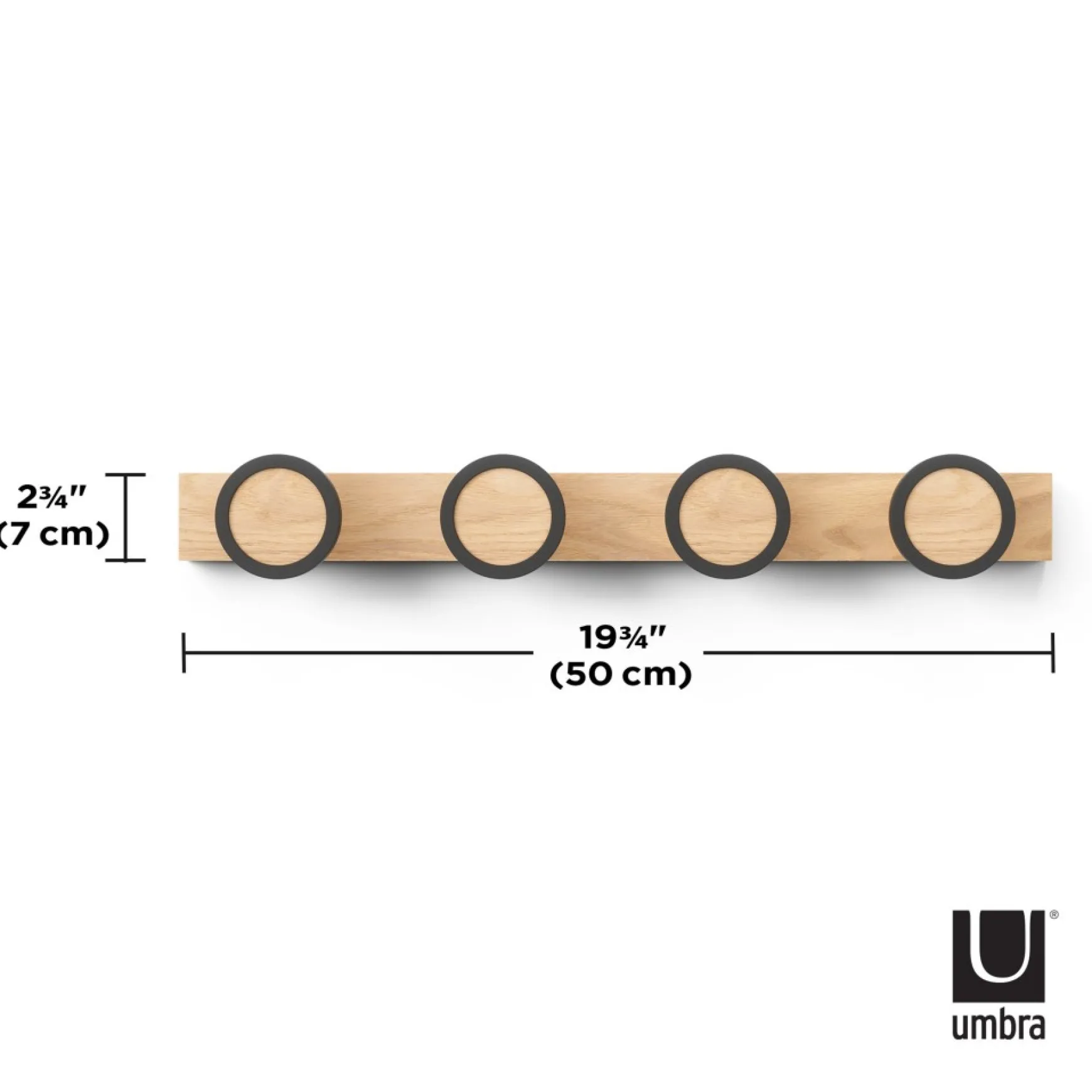 Handles & Hooks*Umbra Rail Hooks - Hub