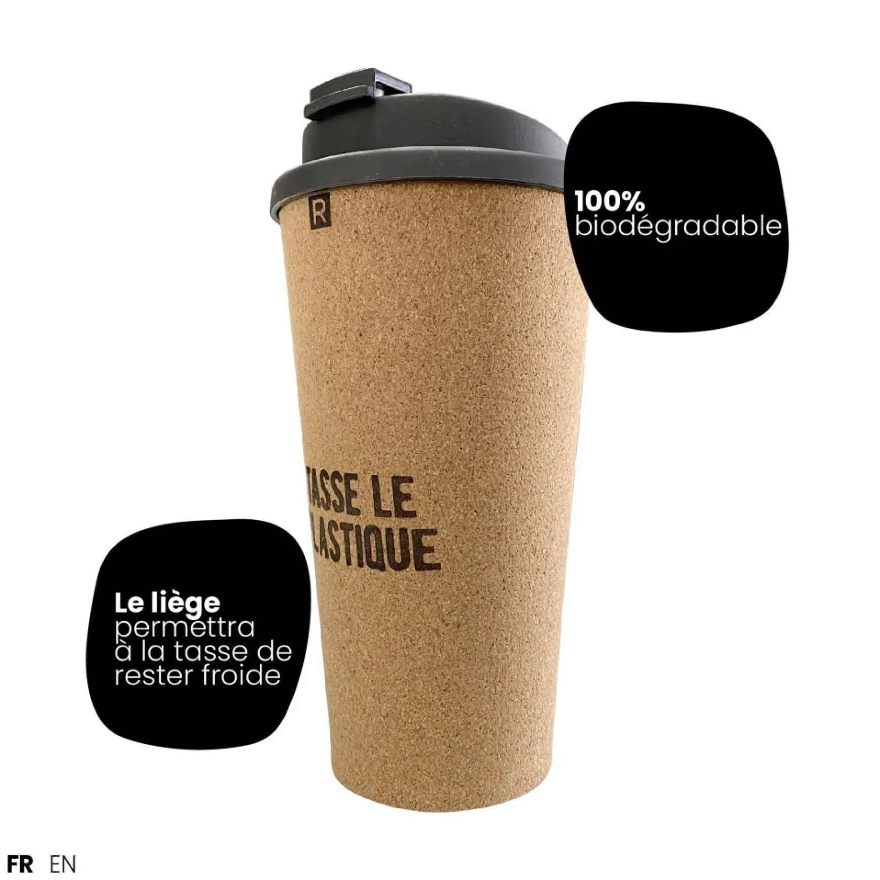 Traveling Mugs*Ricardo Reusable Cork Cup
