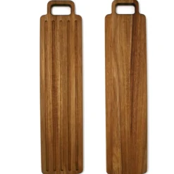Preparation & Cooking*Danesco Reversible Bread Board - Acacia