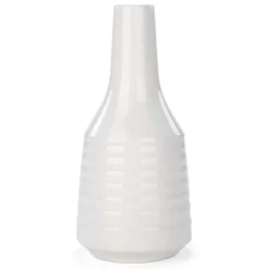 Vases & Pots*Attitudes Import 2 Ribbed Vase