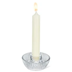 Candle Holders*Abbott Round Candle Holder - Ribbed
