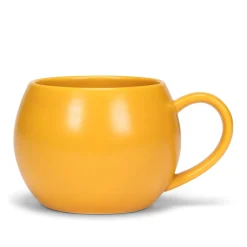 Mugs*Abbott Round Coffee Cup - Yellow Matte