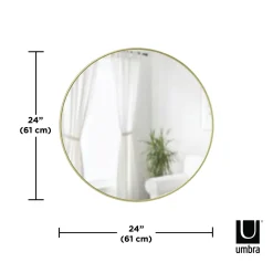 Mirrors*Umbra Round Mirror 24