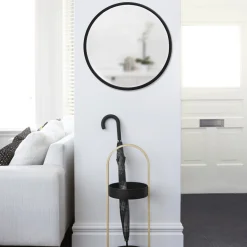 Mirrors*Umbra Round Mirror Hub - 24"
