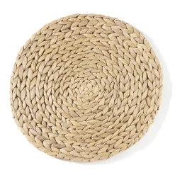Tablecloths, Placemats & Napkins*Gift Craft Round Placemat - Caraway Braided