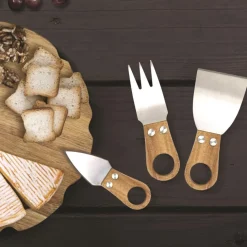 Serving Accessories*Danesco Set Of 3 Cheese Knives