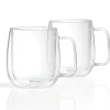 Mugs*Ricardo Set Of 2 Double Wall Cups