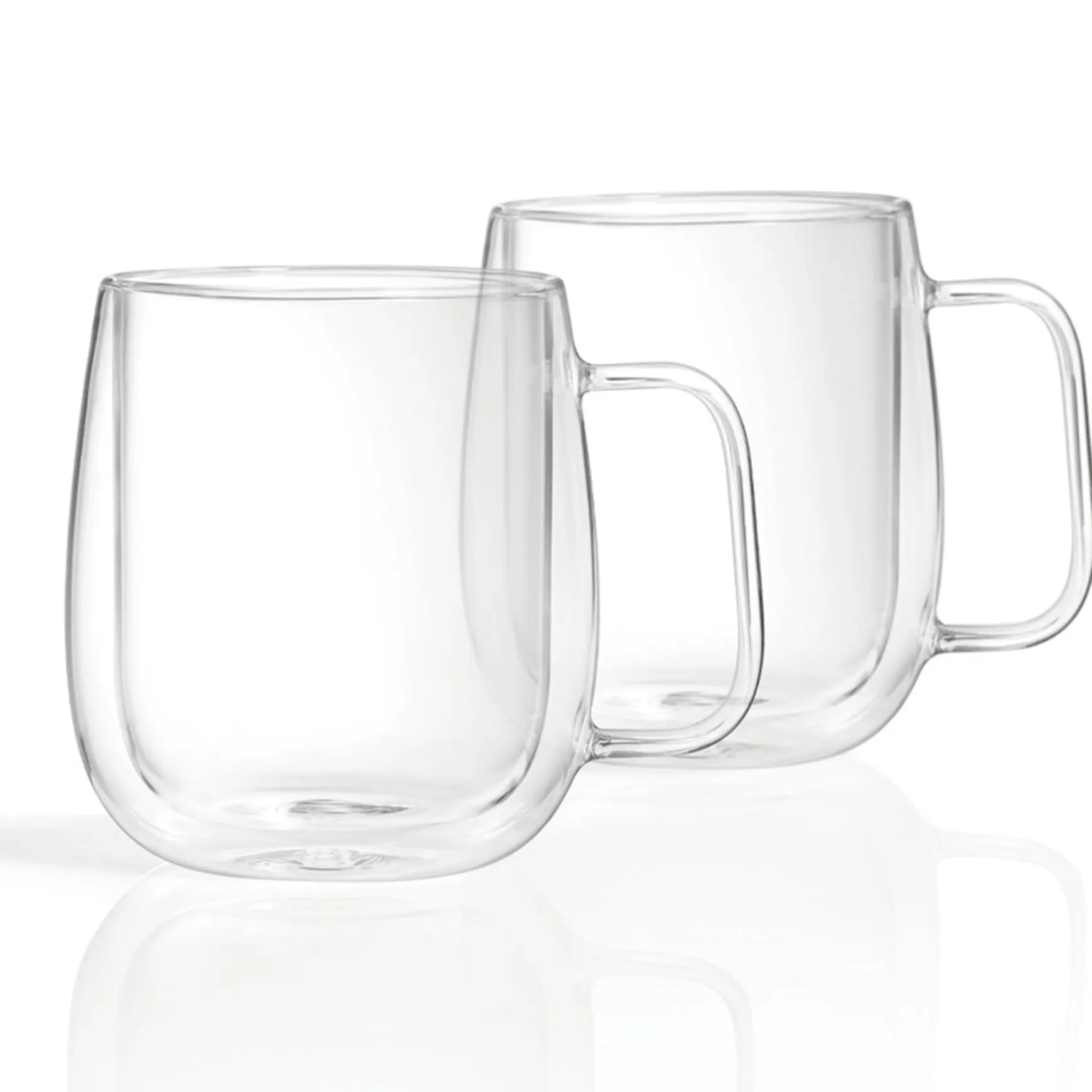 Mugs*Ricardo Set Of 2 Double Wall Cups