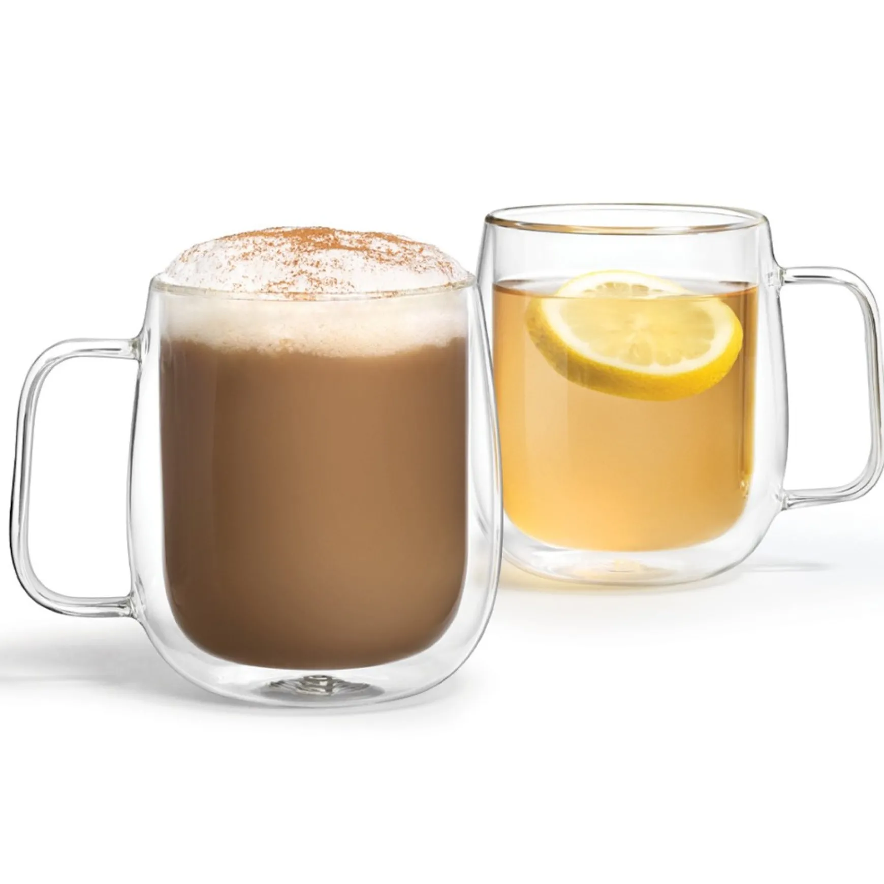 Mugs*Ricardo Set Of 2 Double Wall Cups