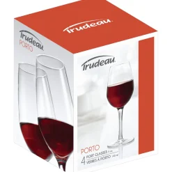 All For Wine*Trudeau Set Of 4 Port Wine Glasses