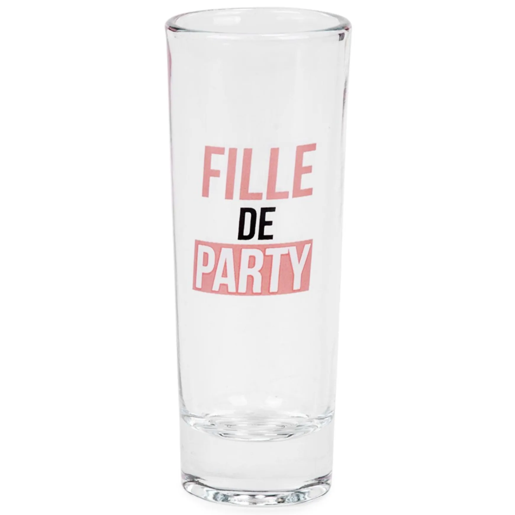 All For Spirits*Attitudes Import Set Of 4 Shot Glasses - Girl's Party