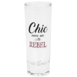 All For Spirits*Attitudes Import Set Of 4 Shot Glasses - Girl's Party