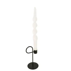 Decorative Candles*Nostalgia Import Set Of 2 Twisted Candles - White
