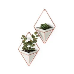 Planters*Umbra Set Of 2 Wall Mounted Planters - Trigg