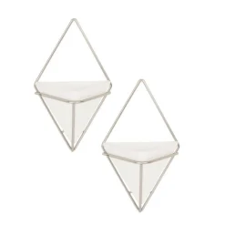 Wall Planters*Umbra Set Of 2 Wall Mounted Planters - Trigg